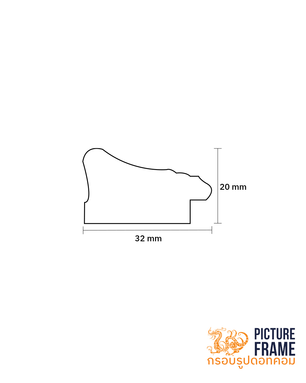 ไม้เส้นกรอบรูป 365 - Image 2